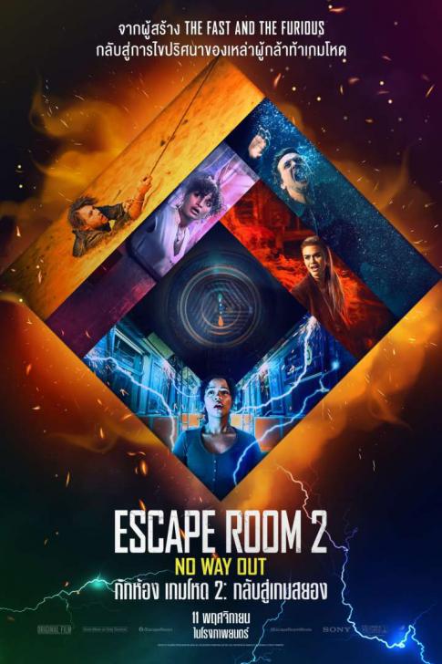 ดูหนังออนไลน์ฟรี ESCAPE ROOM 2 (2021) กักห้อง เกมโหด 2 กลับสู่เกมสยอง