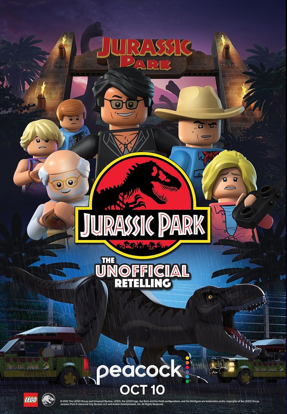 ดูหนังออนไลน์ฟรี LEGO Jurassic Park: The Unofficial Retelling (2023)