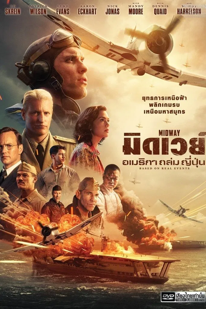 ดูหนังออนไลน์ฟรี Midway (2019) อเมริกาถล่มญี่ปุ่น