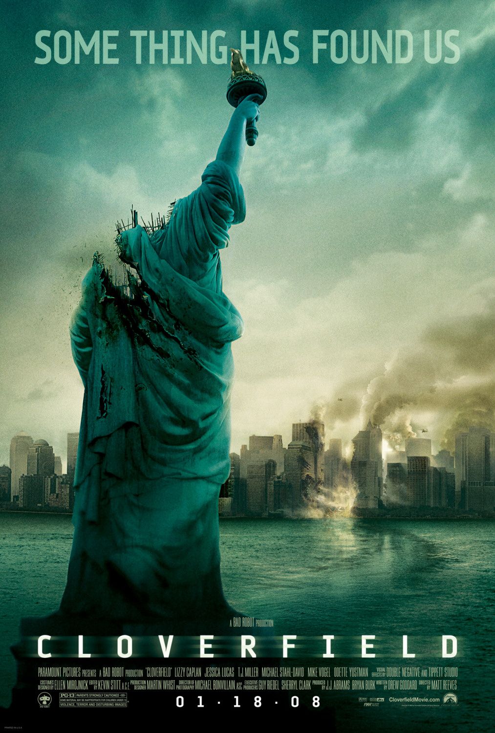 ดูหนังออนไลน์ฟรี Cloverfield (2008) วันวิบัติอสูรกายถล่มโลก