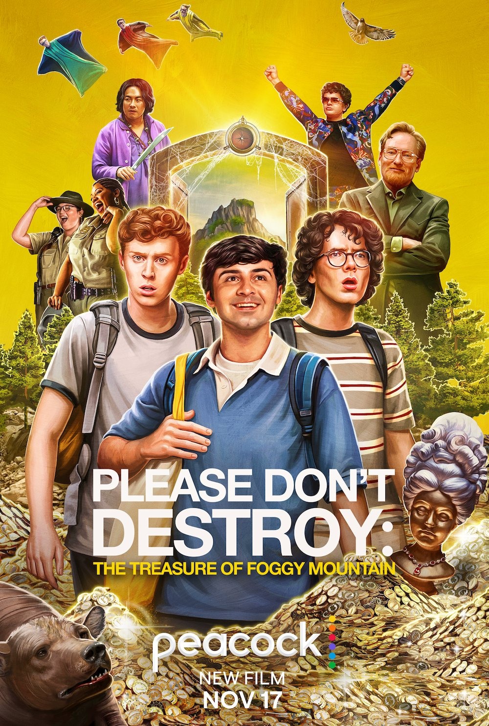 ดูหนังออนไลน์ฟรี Please Don’t Destroy: The Treasure of Foggy Mountain (2023)