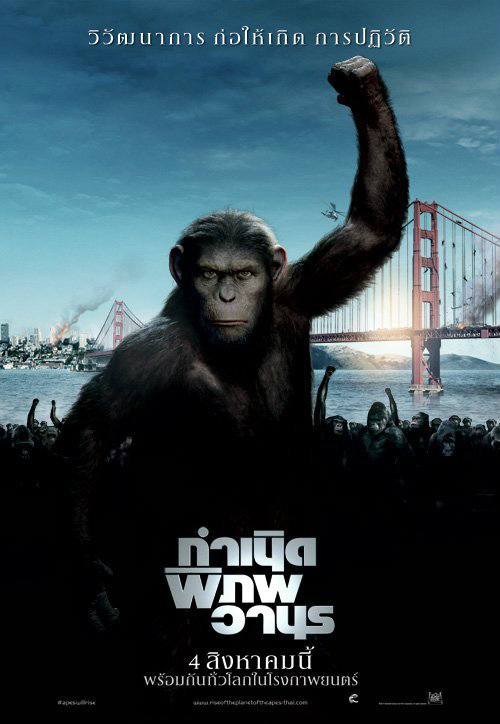 ดูหนังออนไลน์ฟรี Rise of the Planet of the Apes (2011) กำเนิดพิภพวานร
