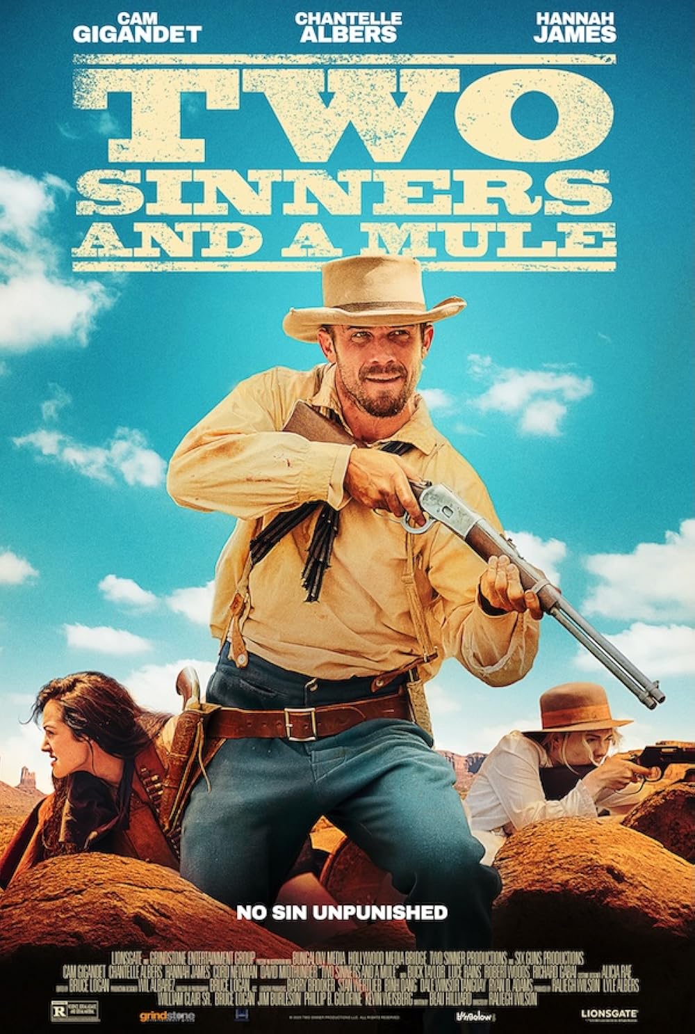 ดูหนังออนไลน์ฟรี Two Sinners and a Mule (2023)